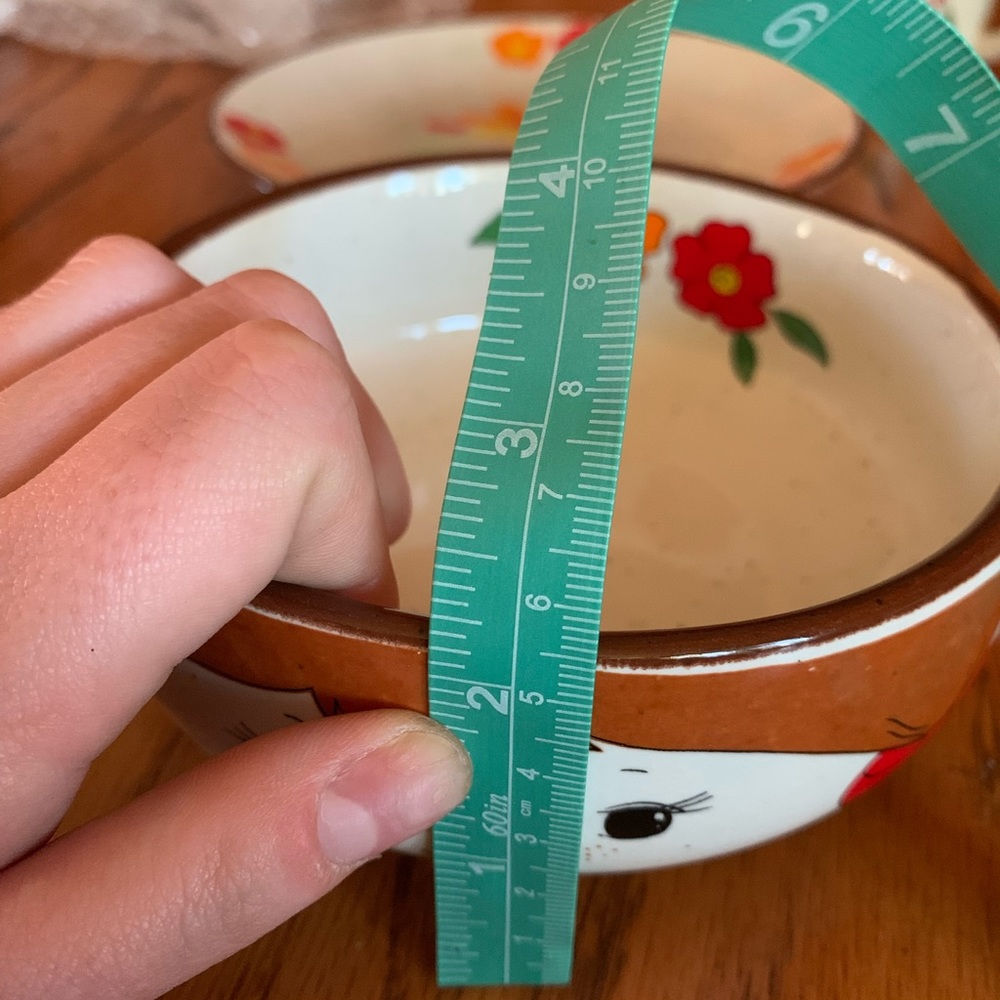 Cottage core 3 piece bowl mug and plate 👧 - Picture 11 of 13